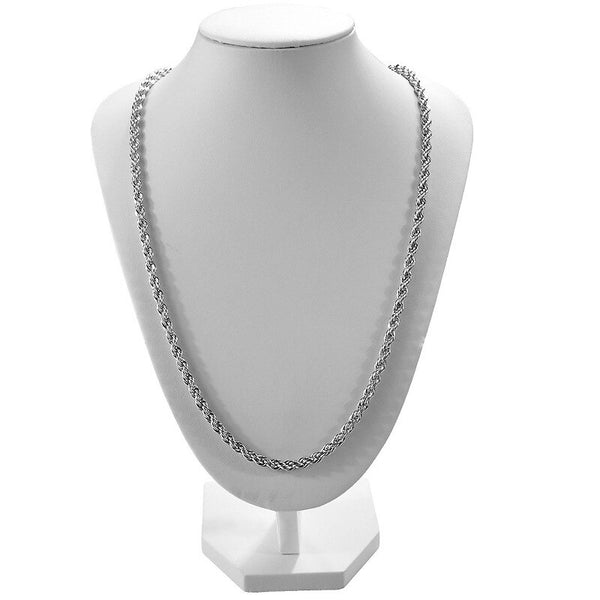 2mm 925 silver Necklace - PLG
