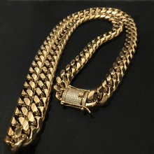 Load image into Gallery viewer, 14mm Cuban Miami Link Necklace - PLG