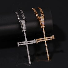 Load image into Gallery viewer, 18k Gold Plated Nail Cross - PLG